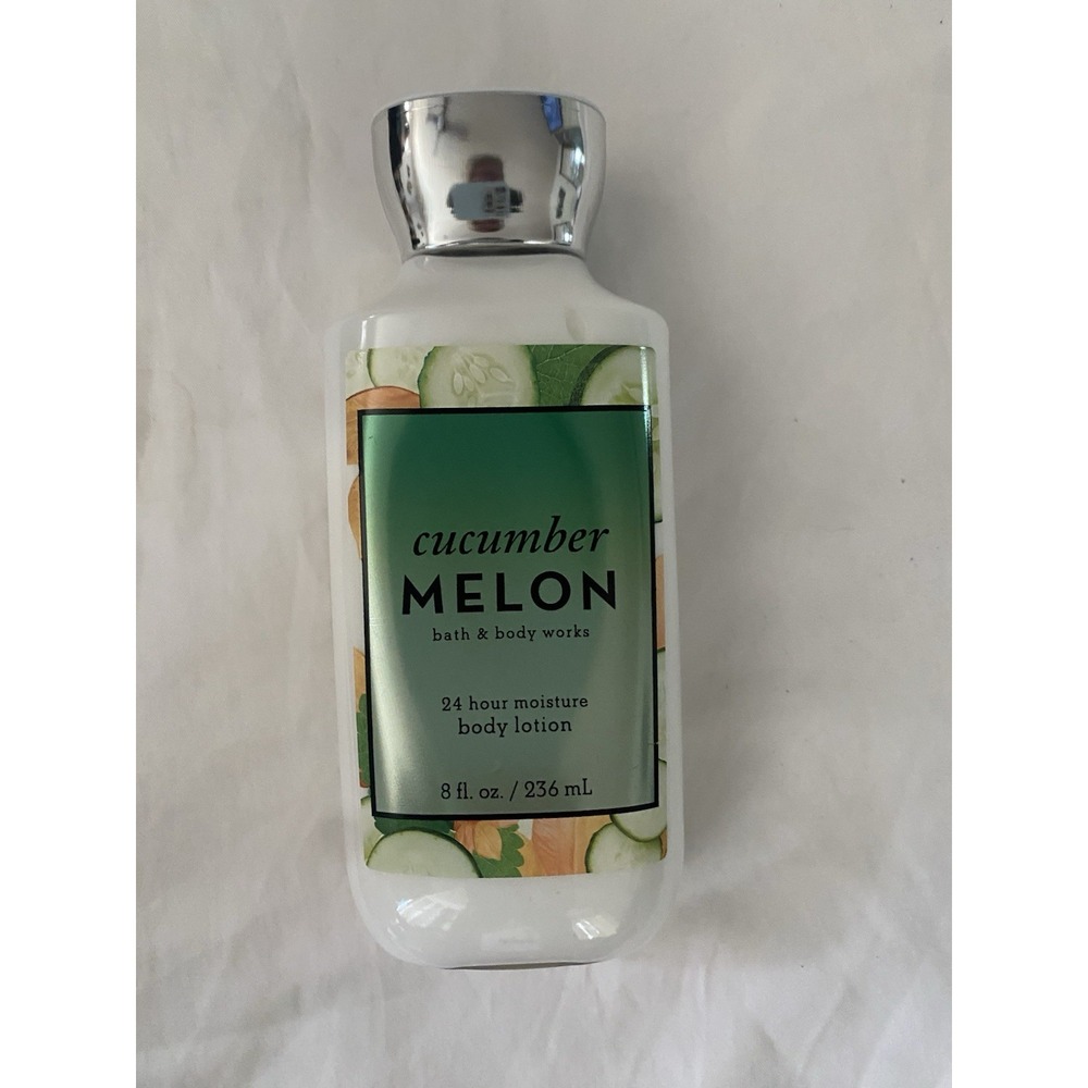 Bath & Body Works BODY LOTION 8 oz  Cucumber Melon NEW + Retired Rare Scent!